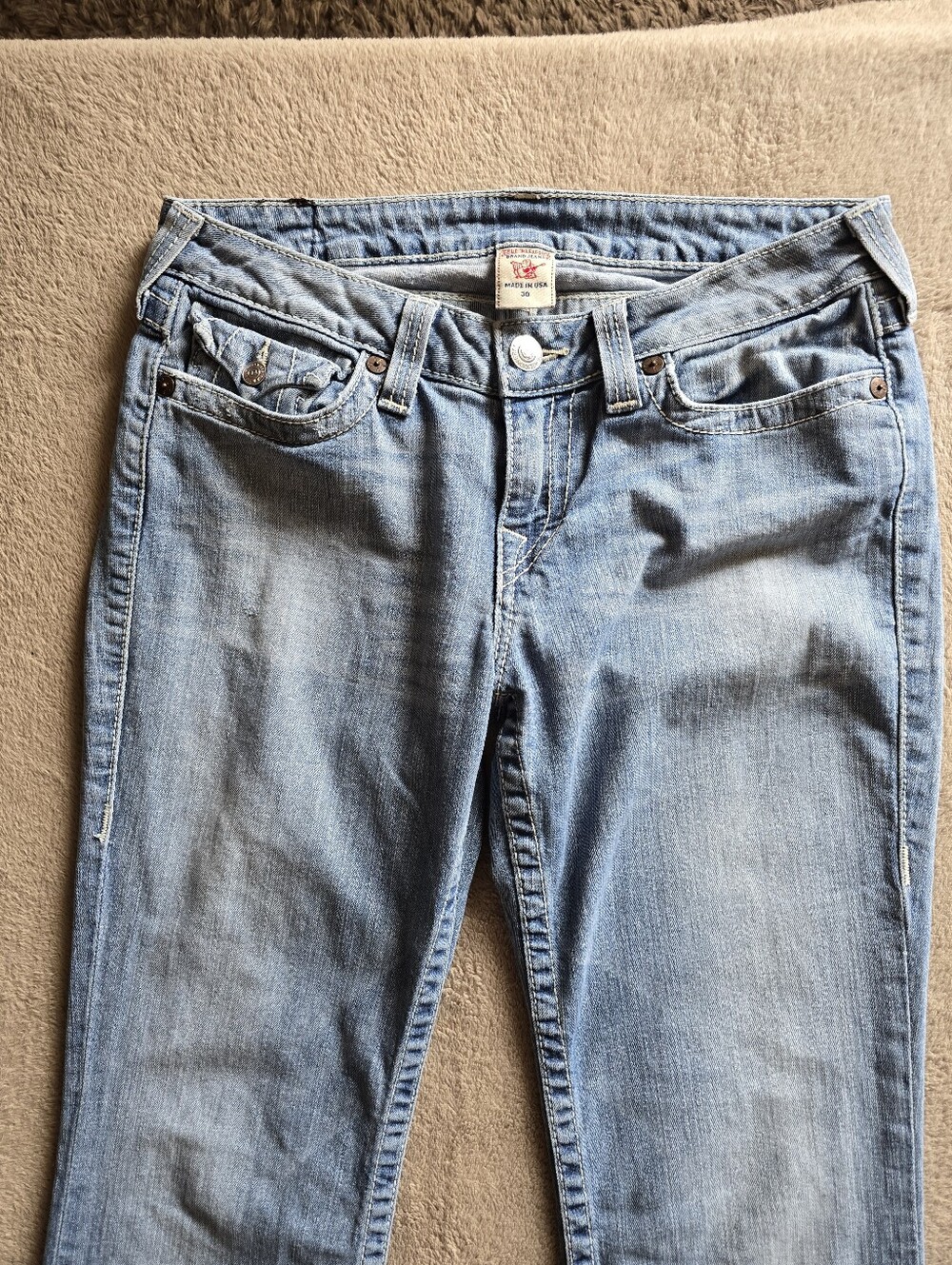 True Religion Hi-Rise Boot Jeans Size 30 - Picture 6 of 13